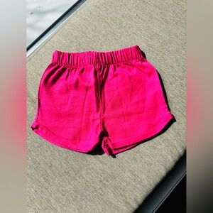 Pinkfong 2T Vibrant Pink girls Shorts EUC Summer